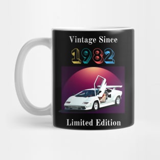 80s Vintage Birthday 1982 Mug